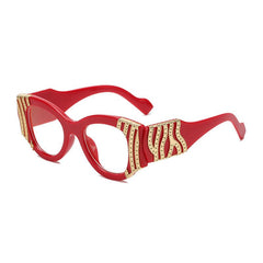 Cat Eye Glasses Frame Women Eyeglasses Frame Female Light Blocking Glasses