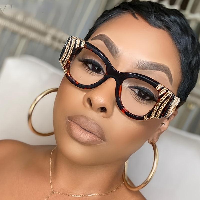 Cat Eye Glasses Frame Women Eyeglasses Frame Female Light Blocking Glasses