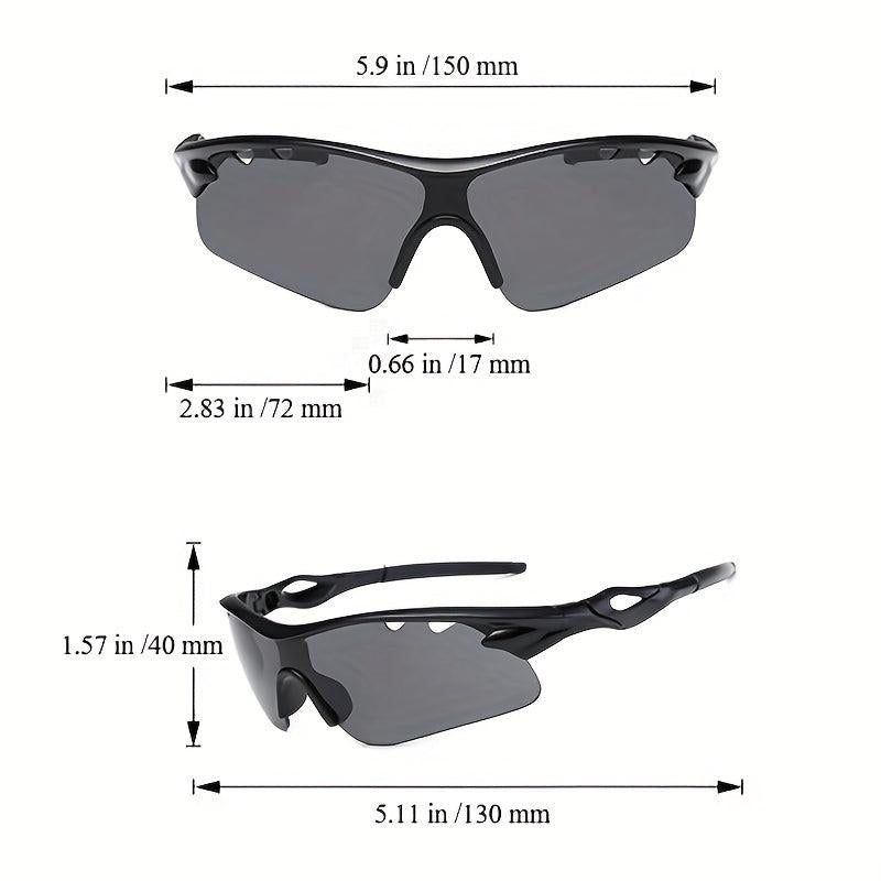 Y2K Wrap Around Sunglasses UV400 Outdoor Glasses