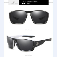 DUBERYU Large Frame Polarized Sports Sunglasses for Men