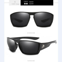 DUBERYU Large Frame Polarized Sports Sunglasses for Men