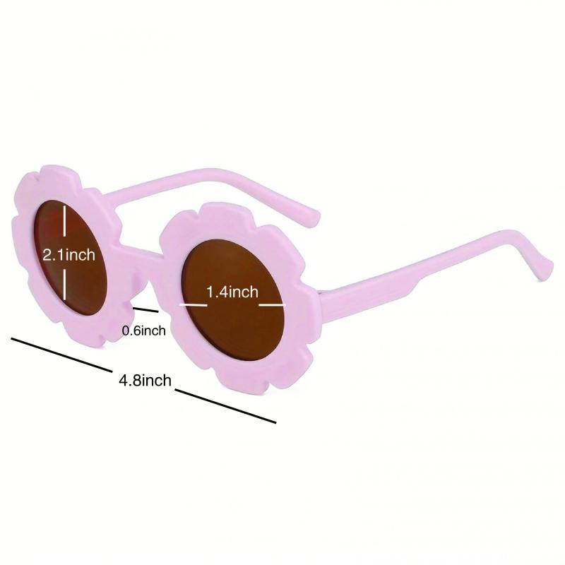 Candy Flower Sunglasses for Kids UV Blocking Glasses