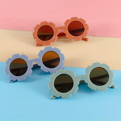 Candy Flower Sunglasses for Kids UV Blocking Glasses