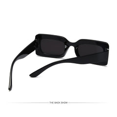 Retro Square Thick Frame Sunglasses Hip Hop Candy Outdoor Party Sunshade