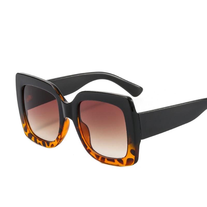 Large Square Frame Sunglasses for Women UV Protection