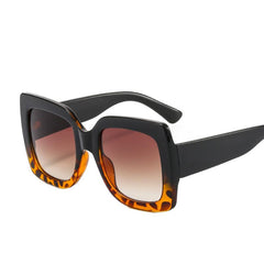 Large Square Frame Sunglasses for Women UV Protection