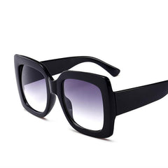 Large Square Frame Sunglasses for Women UV Protection