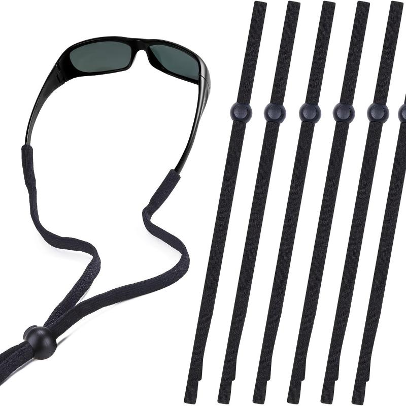 2pcs OOLVS Sports Glasses Strap for Men Sunglasses Cord Retainer Lanyard