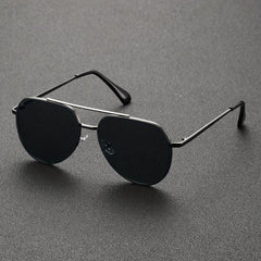 Top Bar Aviator Sunglasses Metal Frame Travel Glasses UV400