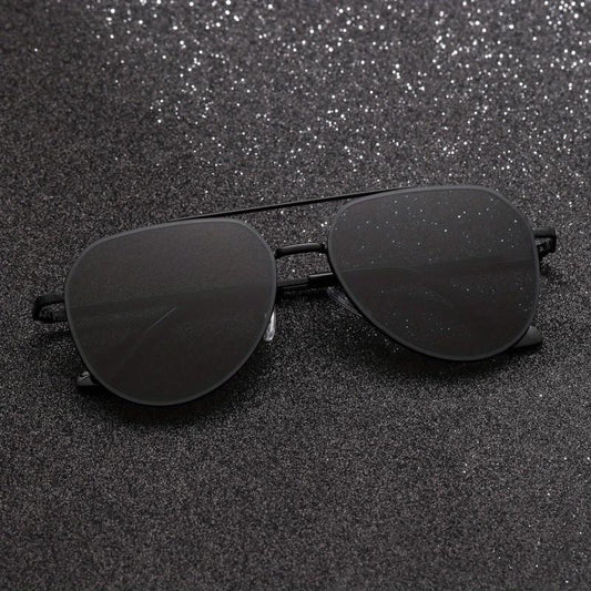 Top Bar Aviator Sunglasses Metal Frame Travel Glasses UV400