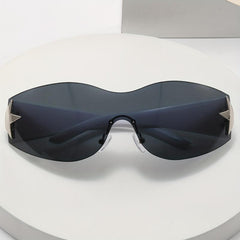 Y2K Wrap Around Sunglasses Cyberpunk Outdoor Eyewear UV400