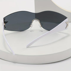 Y2K Wrap Around Sunglasses Cyberpunk Outdoor Eyewear UV400