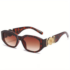 Geometric Frame Sunglasses UV400