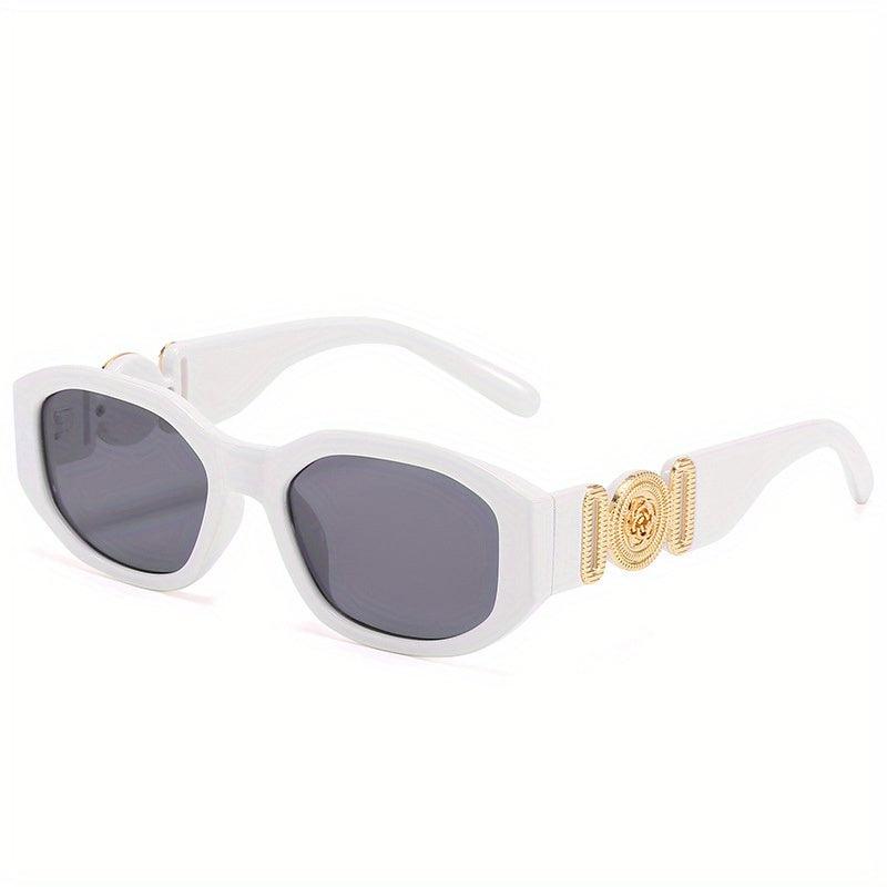 Geometric Frame Sunglasses UV400
