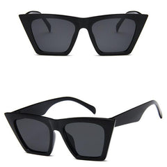 Cat Eye Sunglasses Women Square Oversized Shades Lady