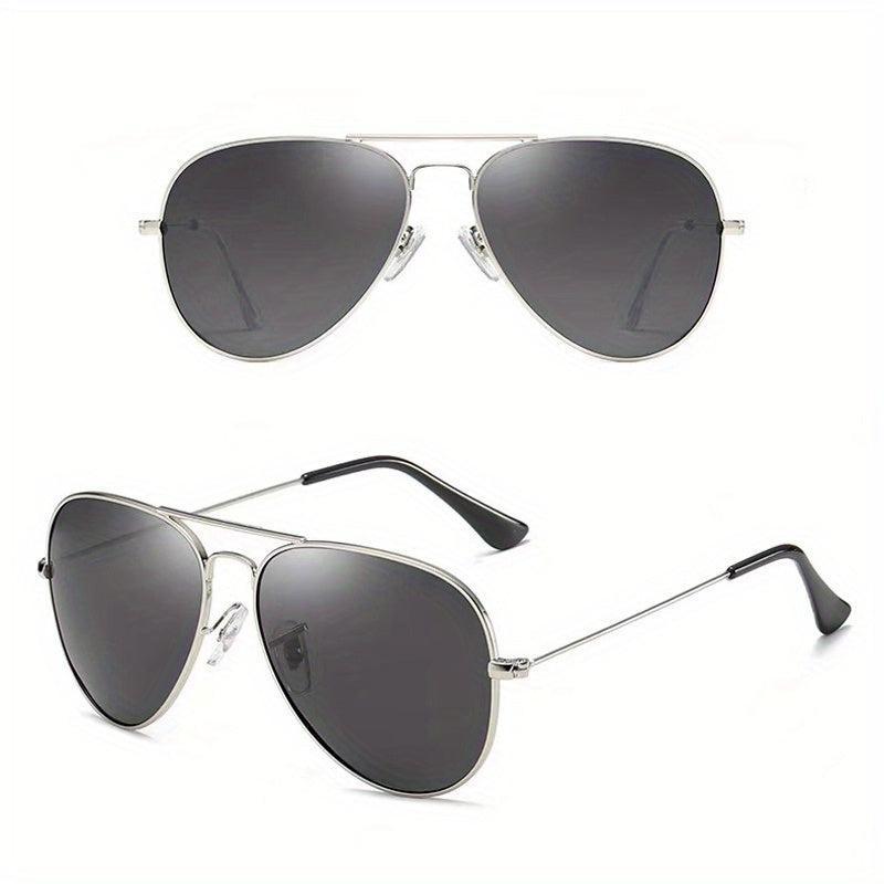 Men's Aviator Sunglasses Polarizing Lens UV400 Time Gift Classy Glasses Box