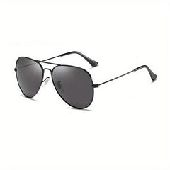 Men's Aviator Sunglasses Polarizing Lens UV400 Time Gift Classy Glasses Box