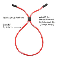 OOLVS Sport Sunglasses Strap Eyeglass Cord Lanyard Holder Neck String Chain