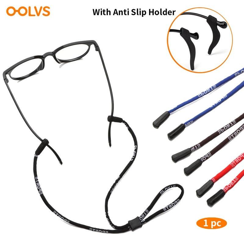 OOLVS Sport Sunglasses Strap Eyeglass Cord Lanyard Holder Neck String Chain