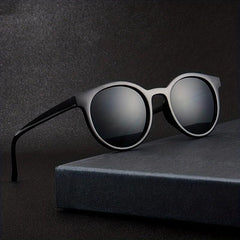 Round Frame Sunglasses For Women Men Mod Block Glasses Casual Outdoor Eyewear