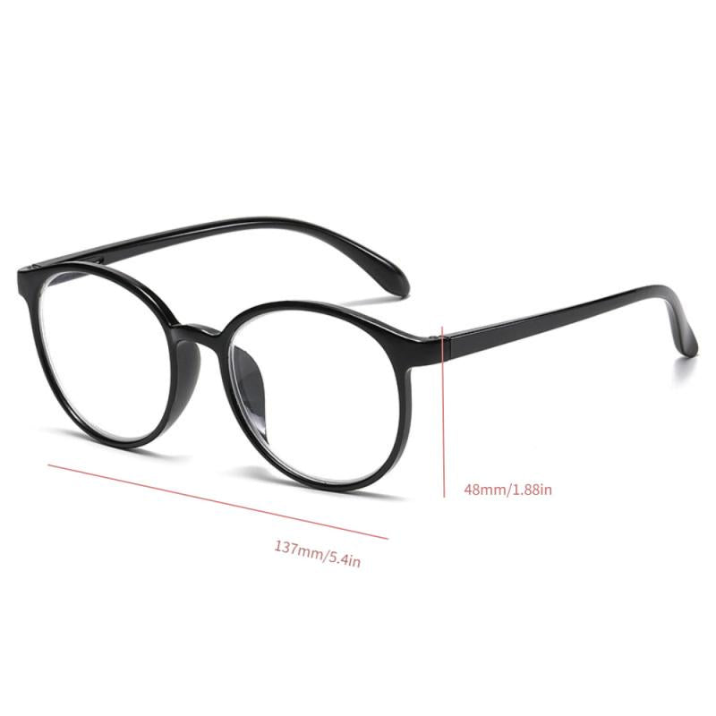 Round Anti Light Glasses For Women Men Students