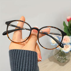 Round Anti Light Glasses For Women Men Students