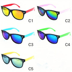 Neon Sunglasses for Boys and Girls with Glasses Box
