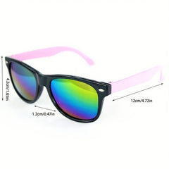 Neon Sunglasses for Boys and Girls with Glasses Box