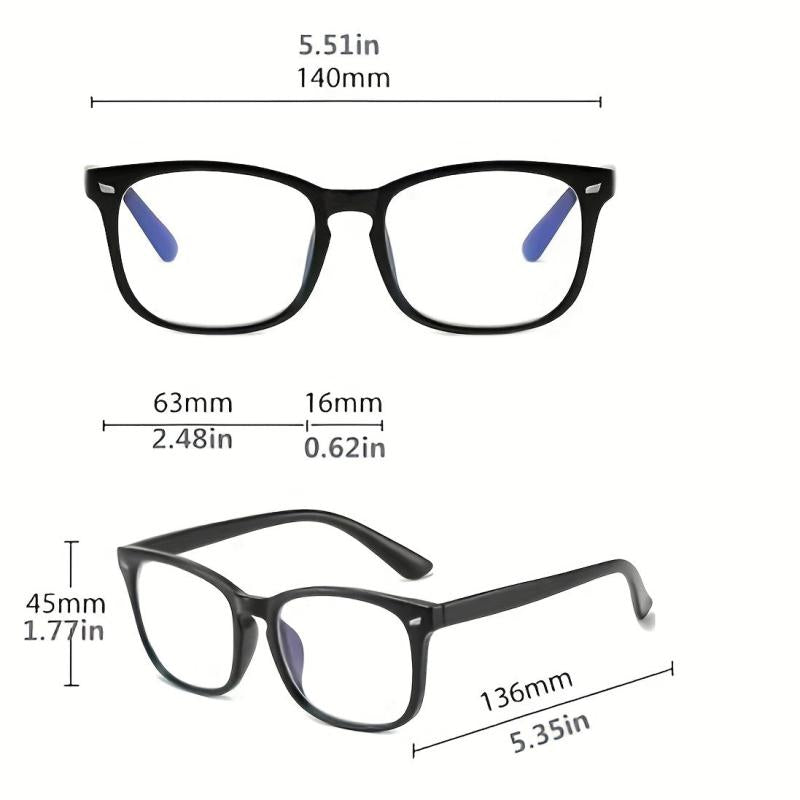 Light Protection Glasses for Men Women Computer Phone UV Relief