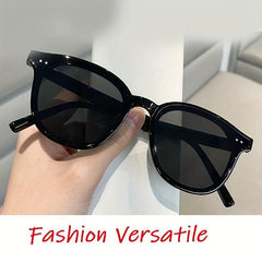 Orange Large Frame UV Protection Sunglasses