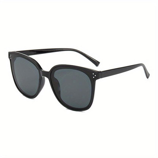 Orange Large Frame UV Protection Sunglasses