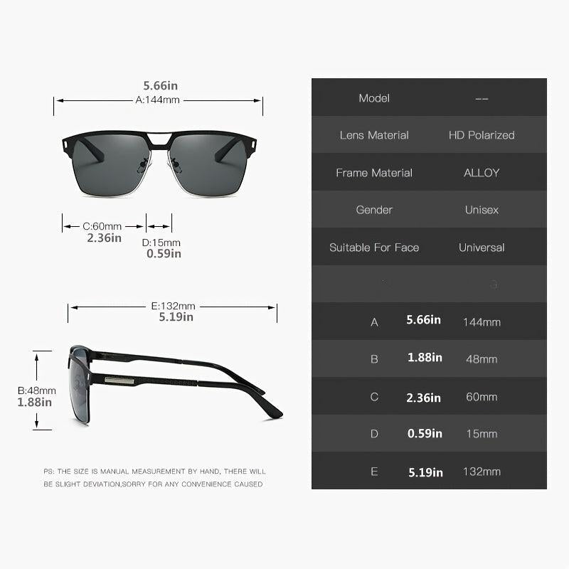 Men's Classic Polarized Sunglasses Driver Driving Glasses