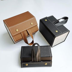 Foldable Travel Glasses Case Hanging Storage Box Portable Eyewear Holder