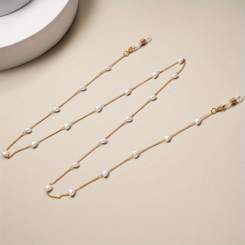 Vintage Faux Pearl Glasses Chain Eyewear Lanyard Strap