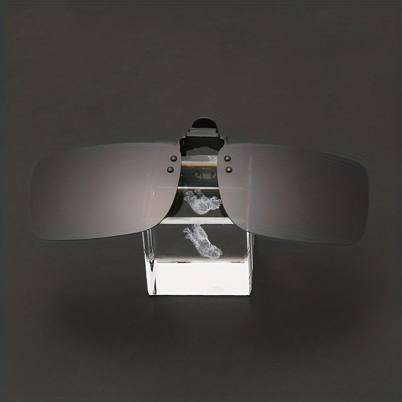 Polarized Clip On Sunglasses Flip Up Sports Eyewear UV400