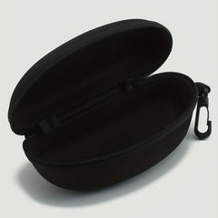 Solid Glasses Case Zipper Closure Sunglasses Storage Box