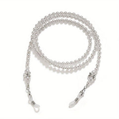 Faux Pearl Beaded Glasses Chain Anti Slip Eyeglasses Lanyard Strap