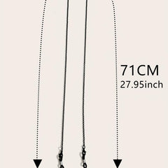 Metal Glasses Chain Anti Slip Sunglasses Lanyard