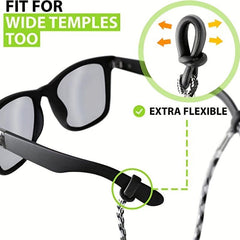 Adjustable Sports Eyeglasses Strap Holder Retainer