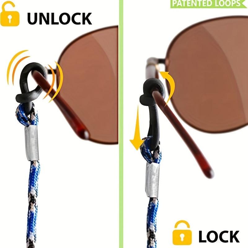 Adjustable Sports Eyeglasses Strap Holder Retainer