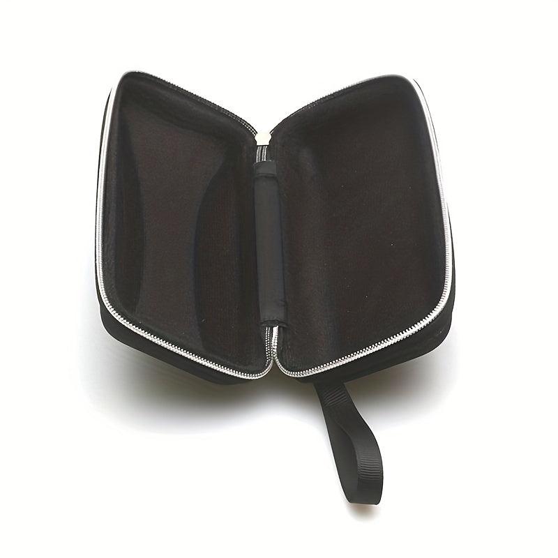 Honeycomb Textured Glasses Case Protective Bag With Zipper