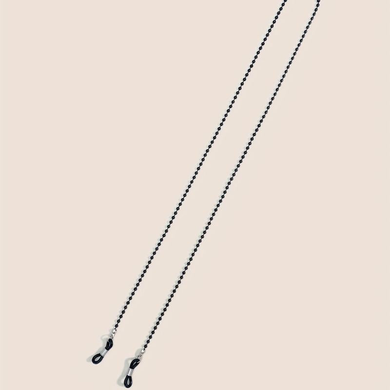 Stylish Beaded Glasses Chain Anti Slip Metal Strap