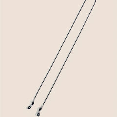Stylish Beaded Glasses Chain Anti Slip Metal Strap