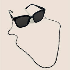 Stylish Beaded Glasses Chain Anti Slip Metal Strap