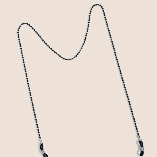 Stylish Beaded Glasses Chain Anti Slip Metal Strap