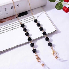 Bohemian Crystal Glasses Chain Eyeglass Holder Mask Hanging Chain
