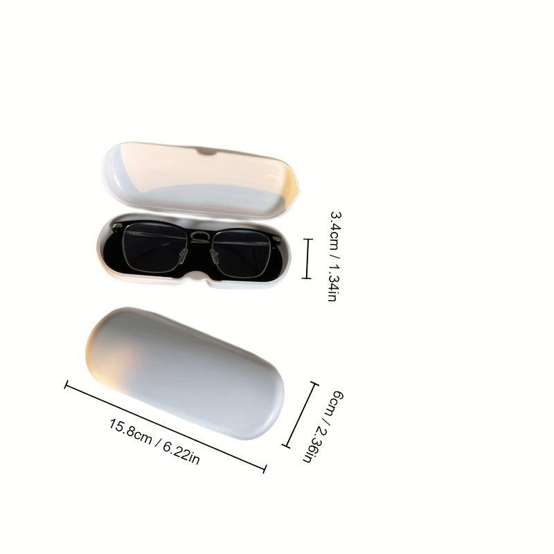 Solid Glasses Case Travel Sunglasses Storage Box Protective Eyewear Container