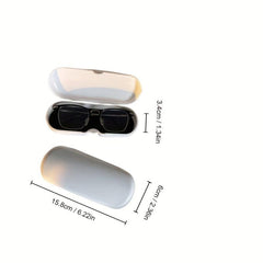 Solid Glasses Case Travel Sunglasses Storage Box Protective Eyewear Container