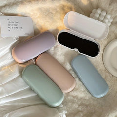 Solid Glasses Case Travel Sunglasses Storage Box Protective Eyewear Container