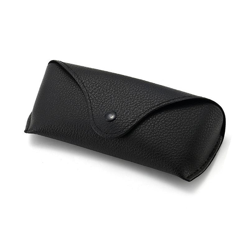 Soft Faux Leather Eyeglass Case Slim Portable Sunglasses Pouch